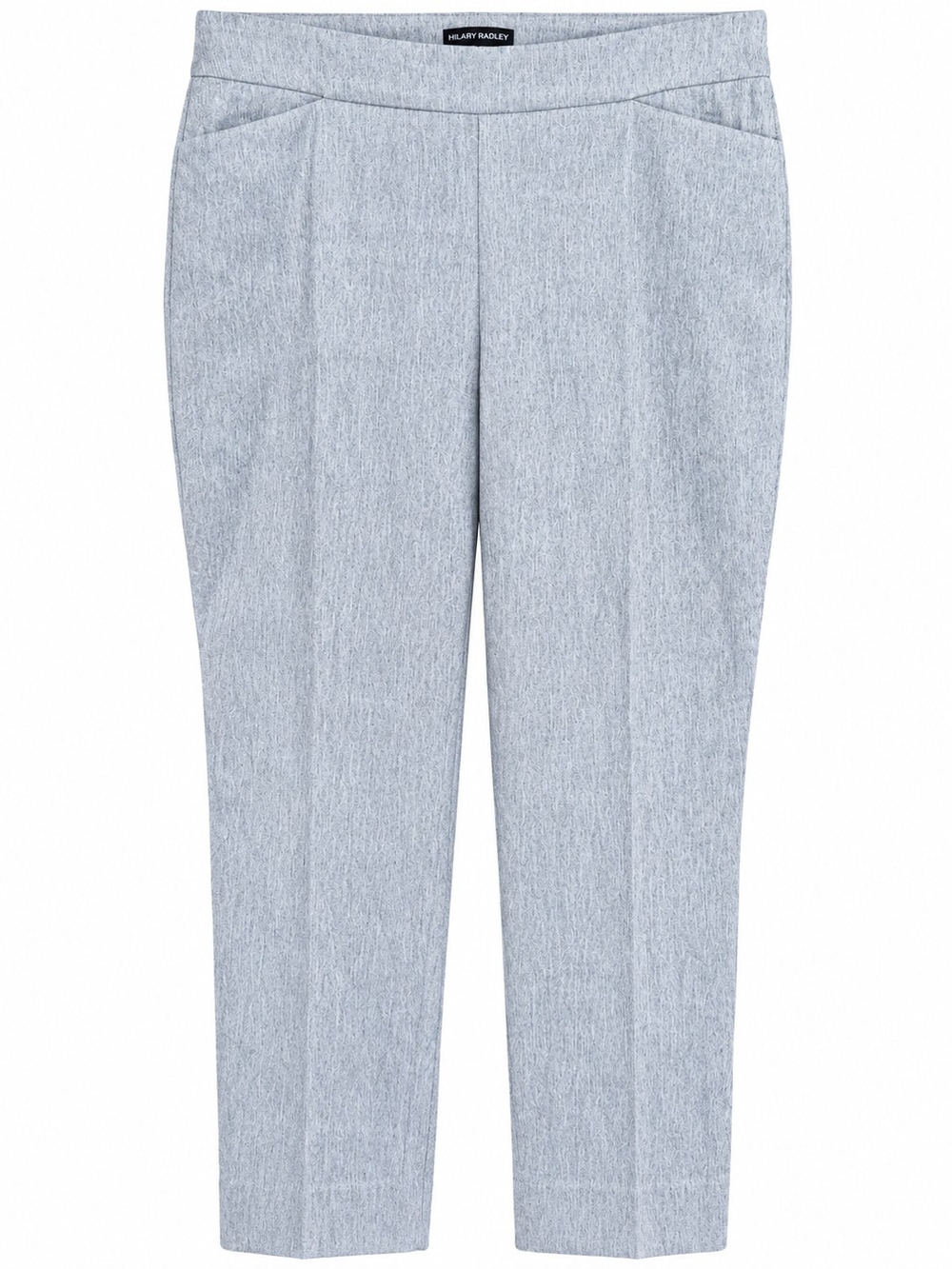 Hilary Radley Women’s XXL Gray Mid Rise Slim Leg 27” Pull On Pants NWT